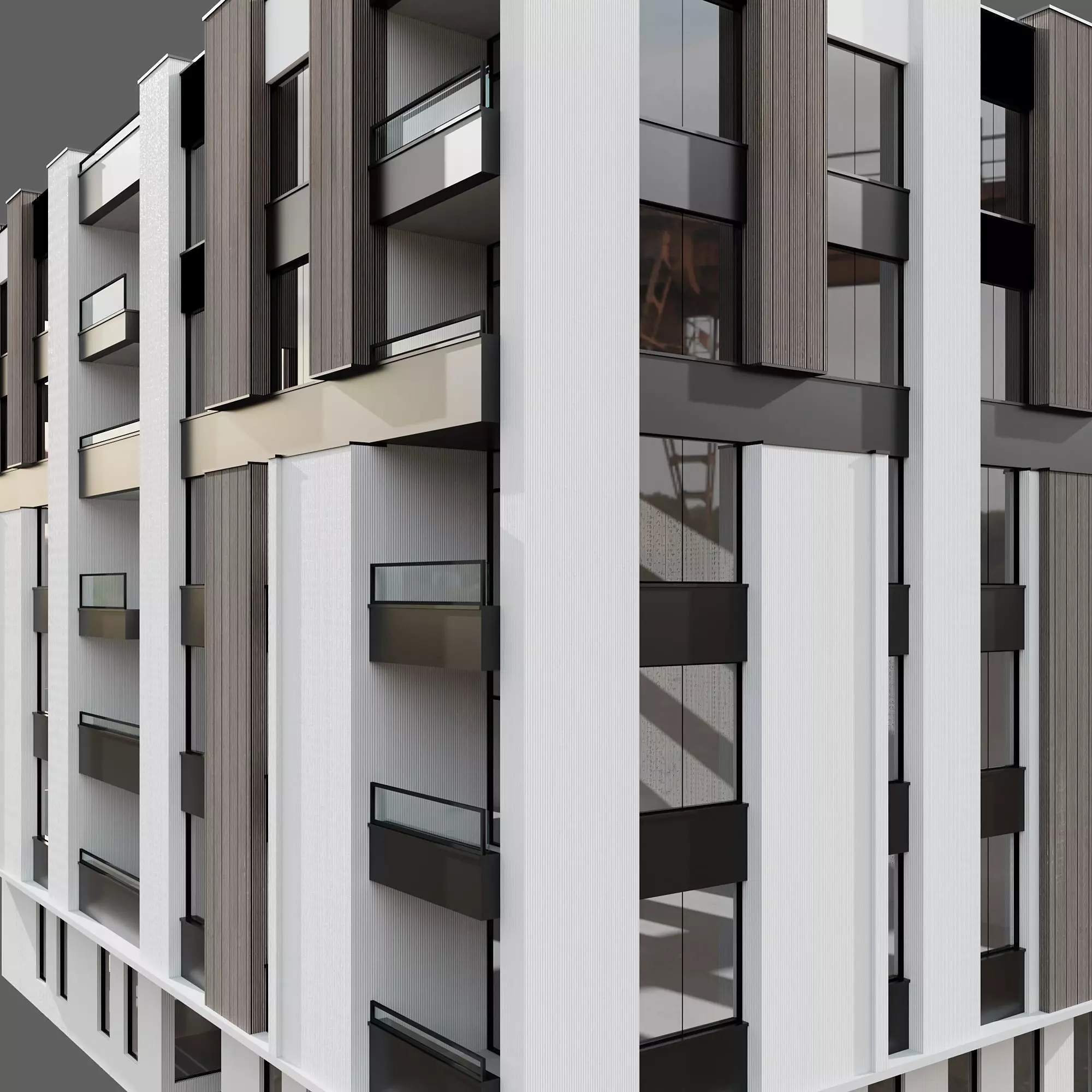 RESIDENTIAL BUILDING NO102 A 3D model_6