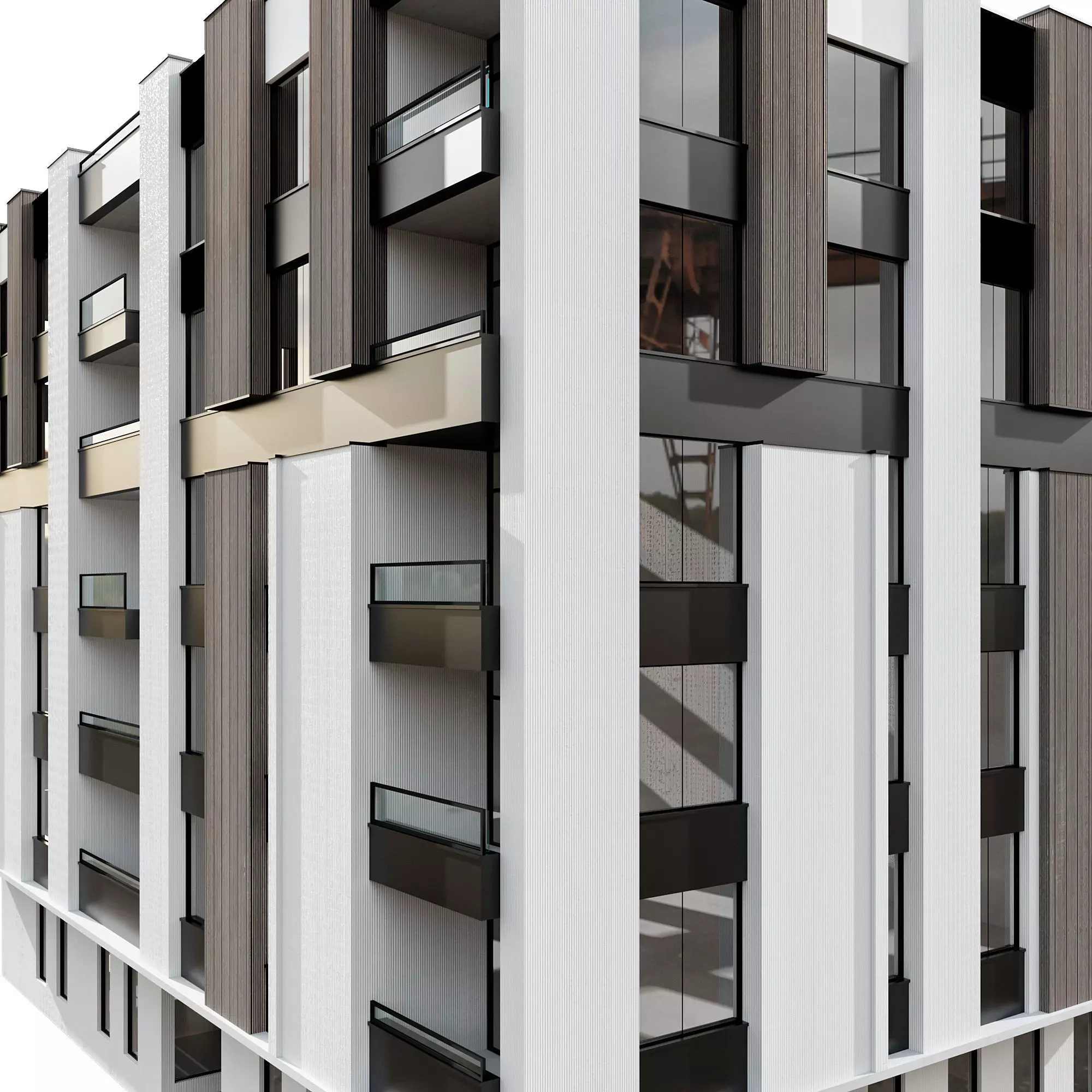 RESIDENTIAL BUILDING NO102 A 3D model_8