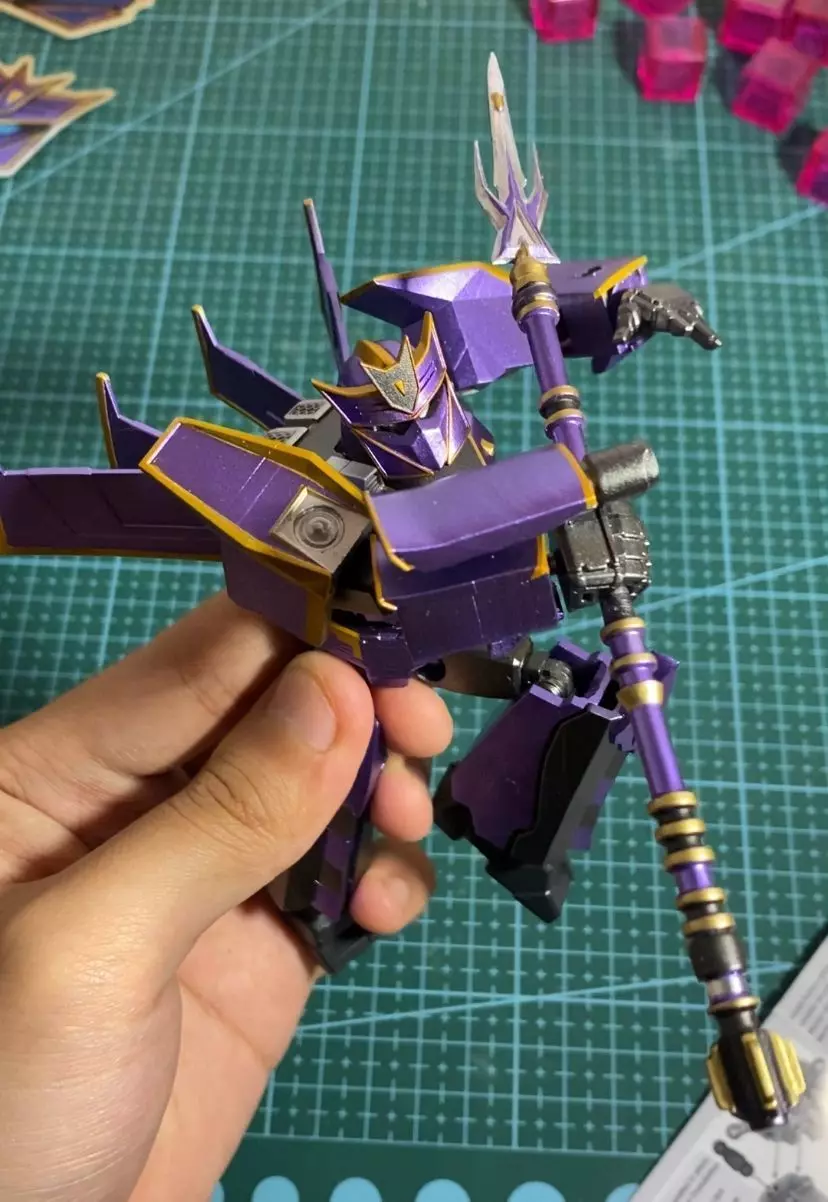 Transformers One Blokees Galaxy Version Purple Prime 3D File 3D print model