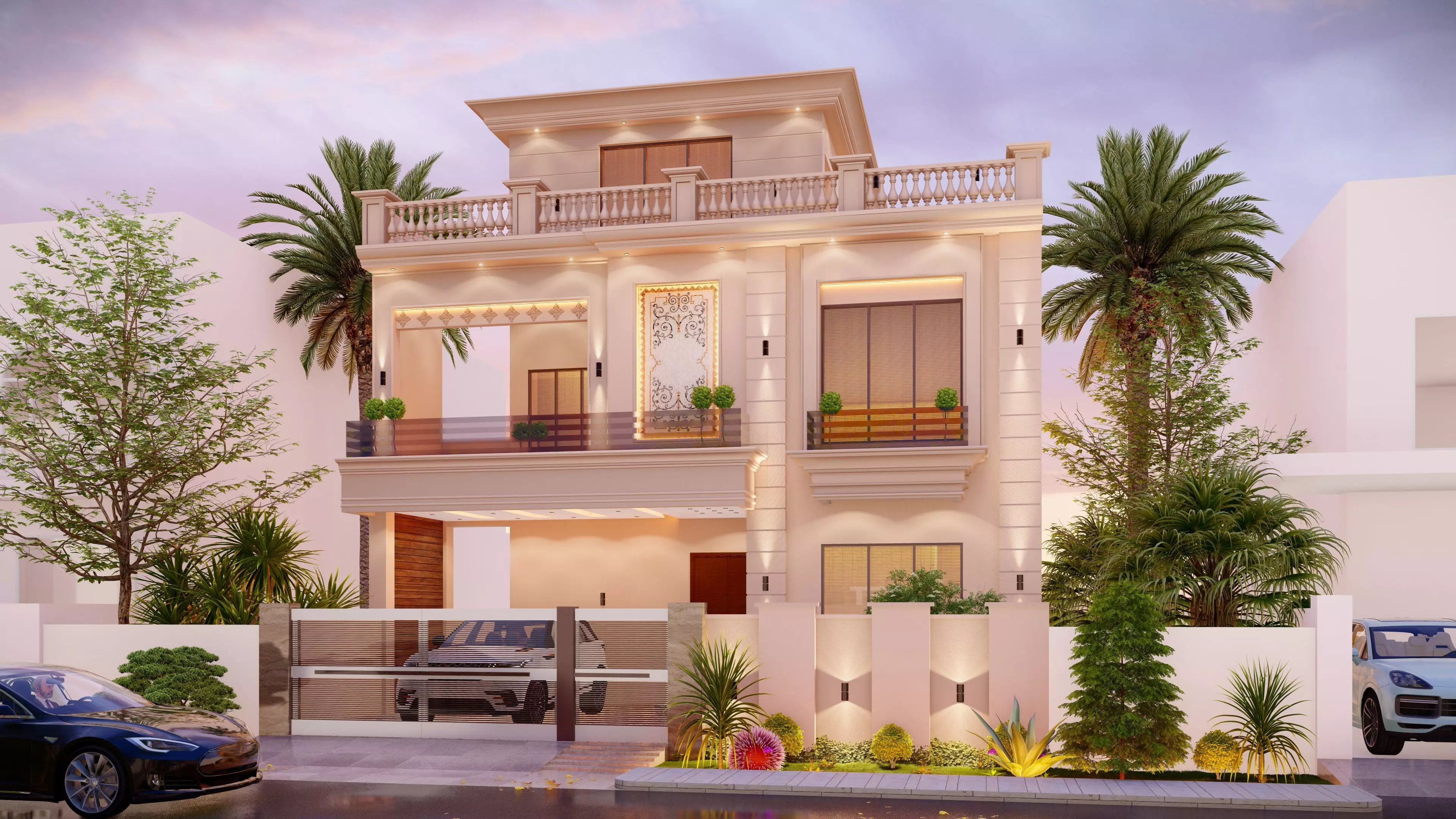 Front Elevation 3D model_1