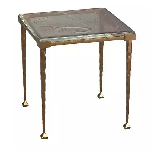 Restoration Hardware Adilon Square Side Table