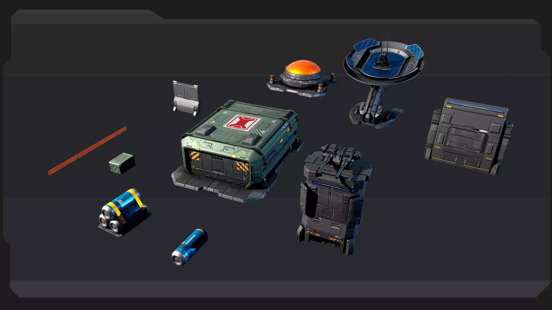 RTS - PACk03 Low-poly 3D model_20