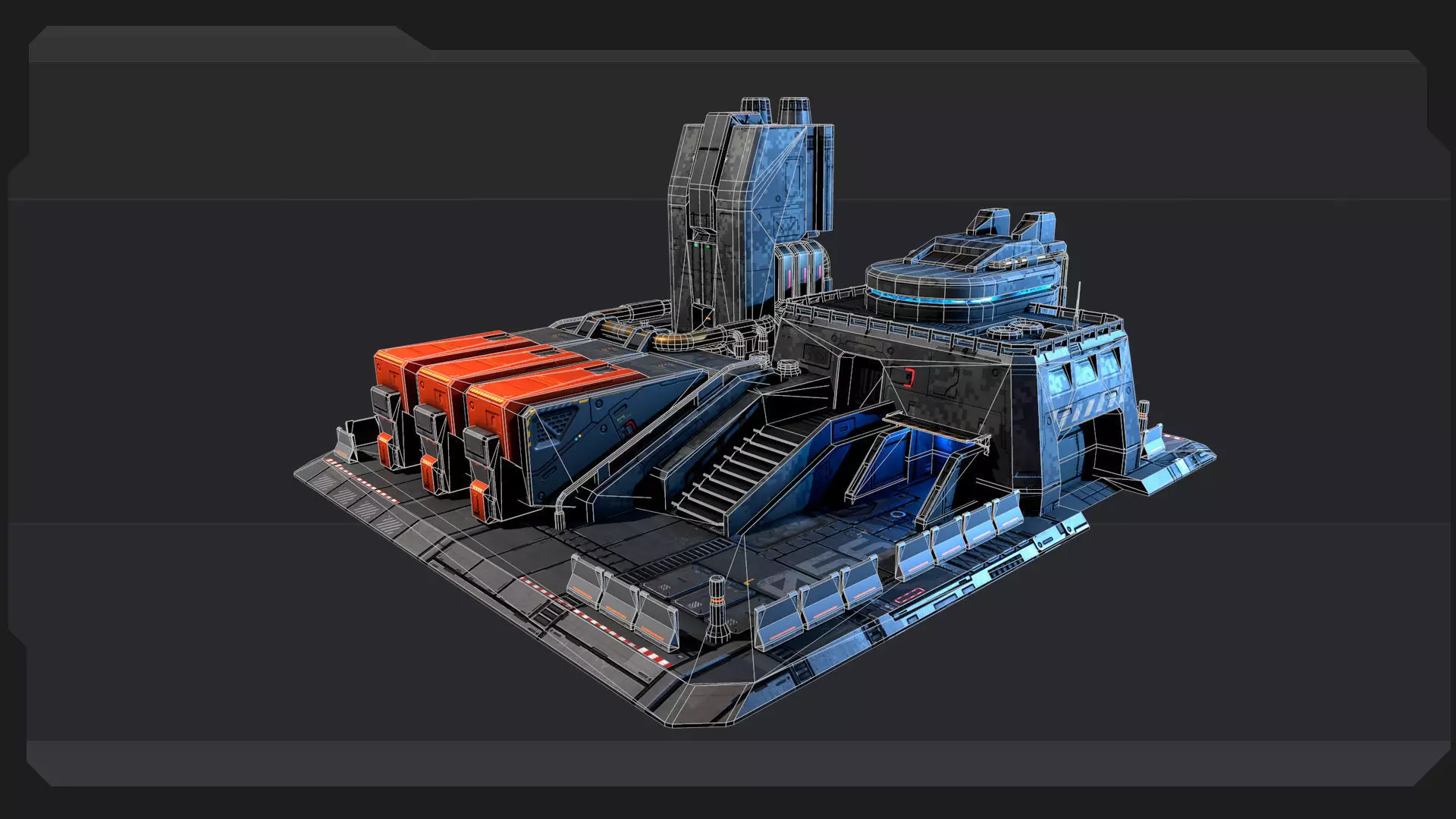 RTS - PACk03 Low-poly 3D model_8