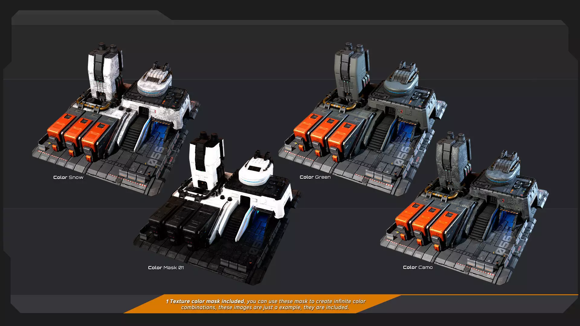 RTS - PACk03 Low-poly 3D model_7