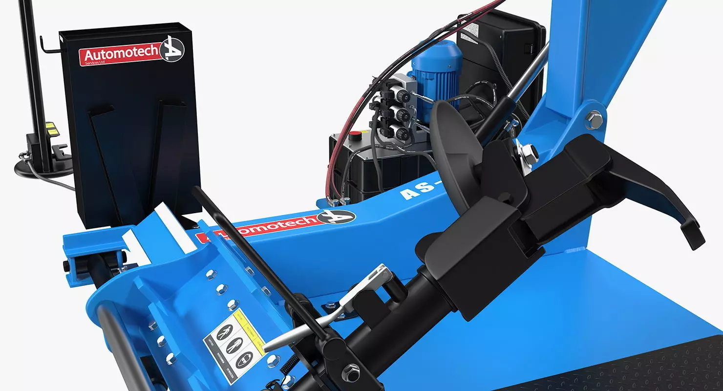 Automotech AS-26TC Truck Tyre Changing Machine 3D model_12