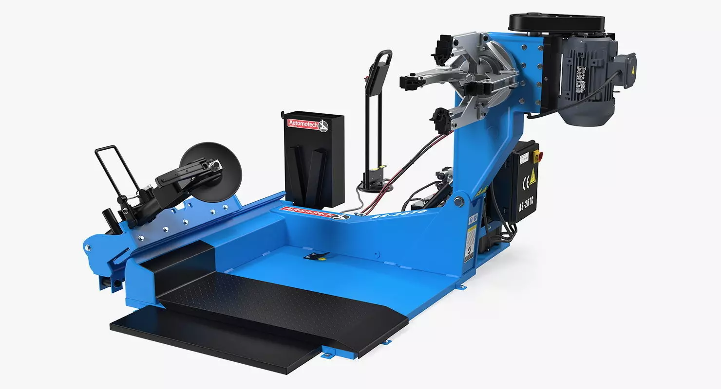 Automotech AS-26TC Truck Tyre Changing Machine 3D model_2