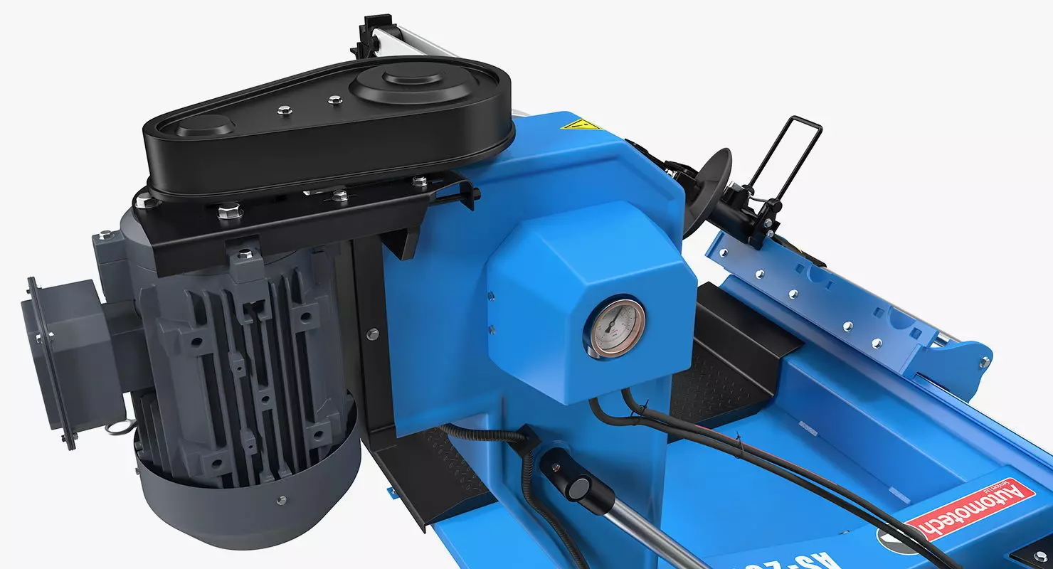 Automotech AS-26TC Truck Tyre Changing Machine 3D model_11