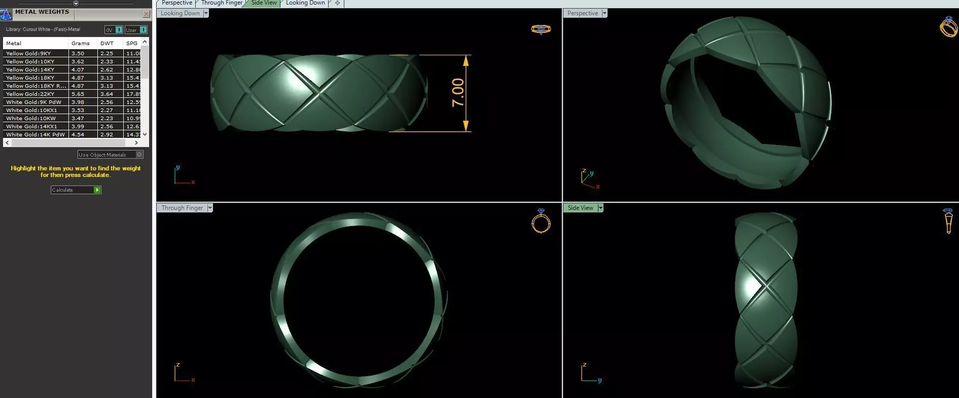 Chanel Ring Free Free 3D print model_3