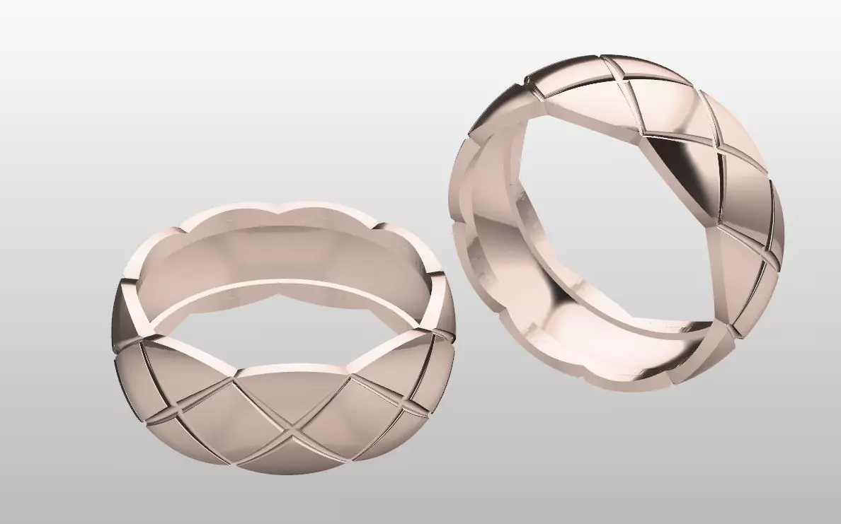 Chanel Ring Free Free 3D print model_8