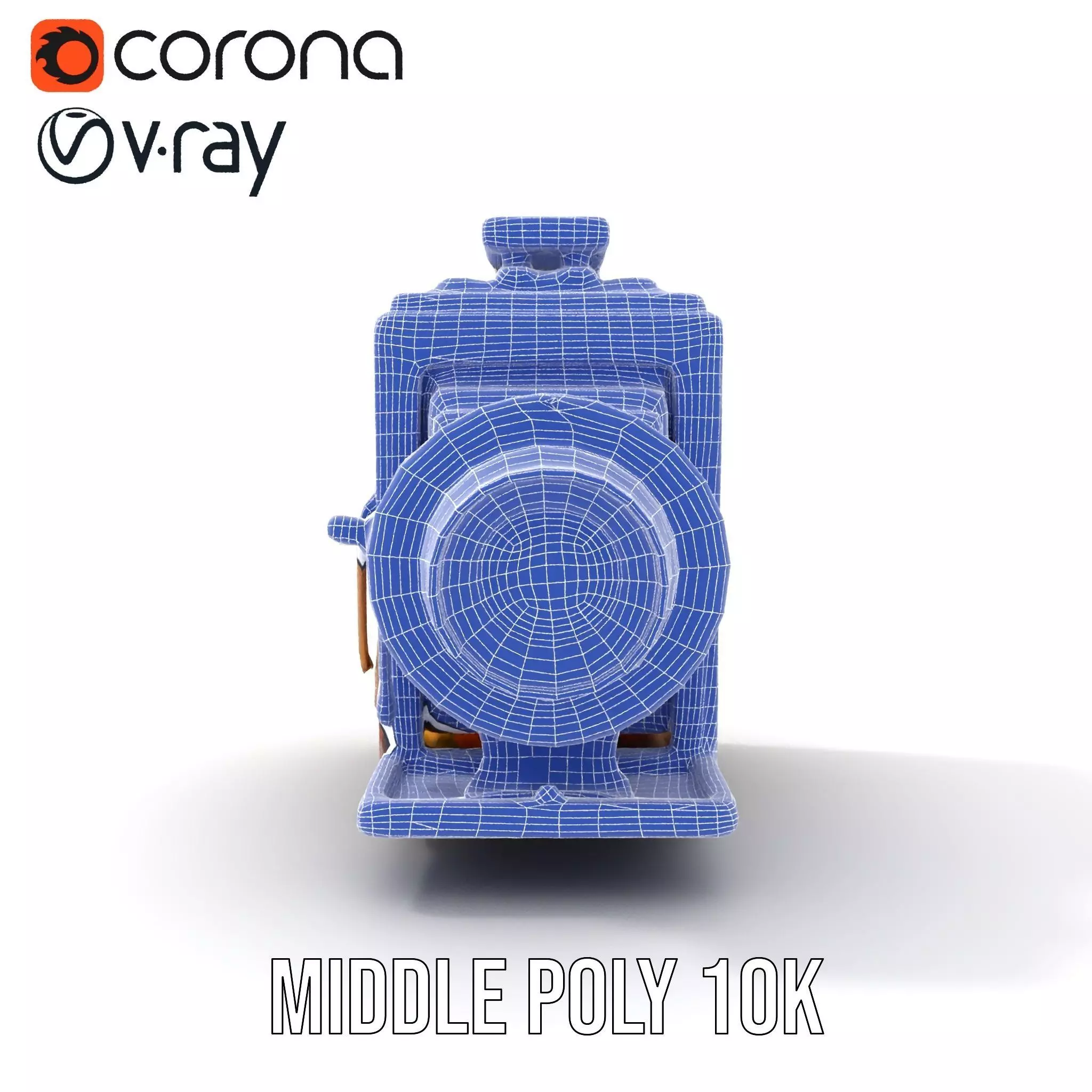 Antique Brass Camera model pack Low-poly 3D model_24