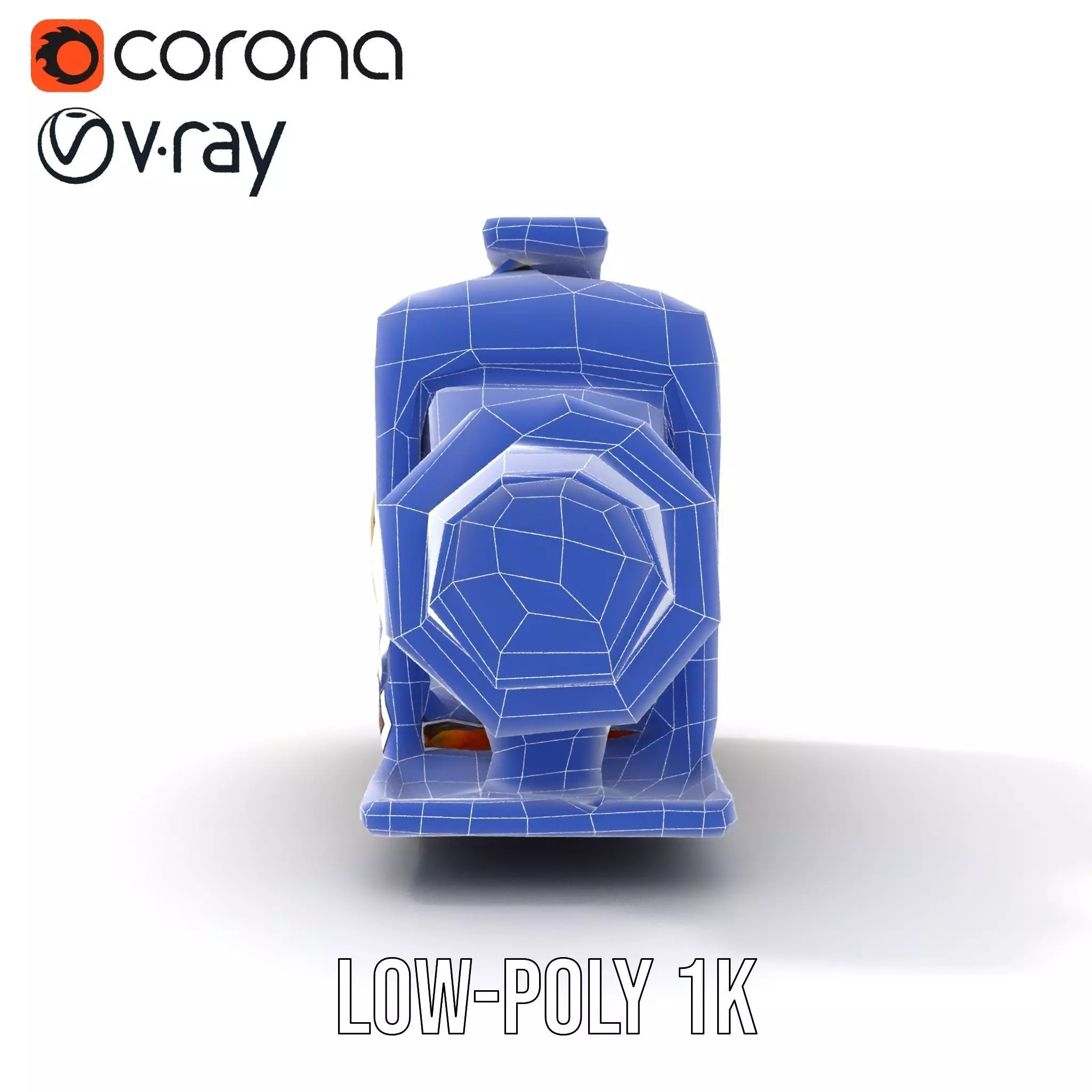 Antique Brass Camera model pack Low-poly 3D model_28