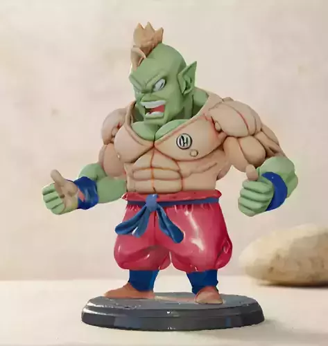 Dragon Ball Z Beerus Bust 3D Model - STL Printable