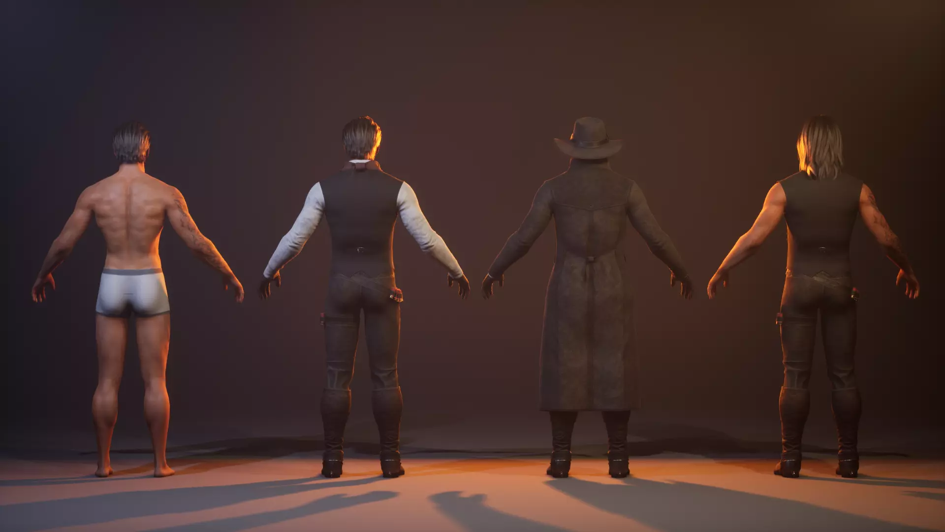 N5  Gunslingers 3D model_7