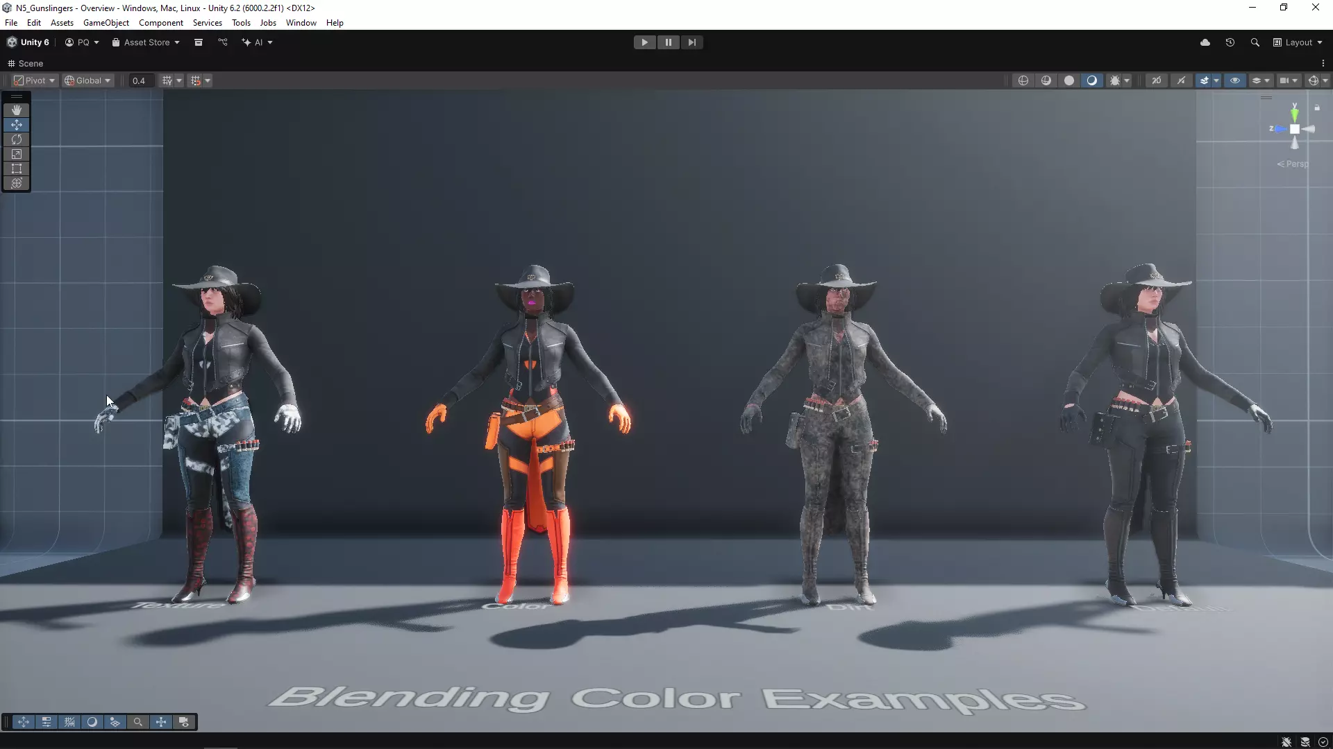 N5  Gunslingers 3D model_16