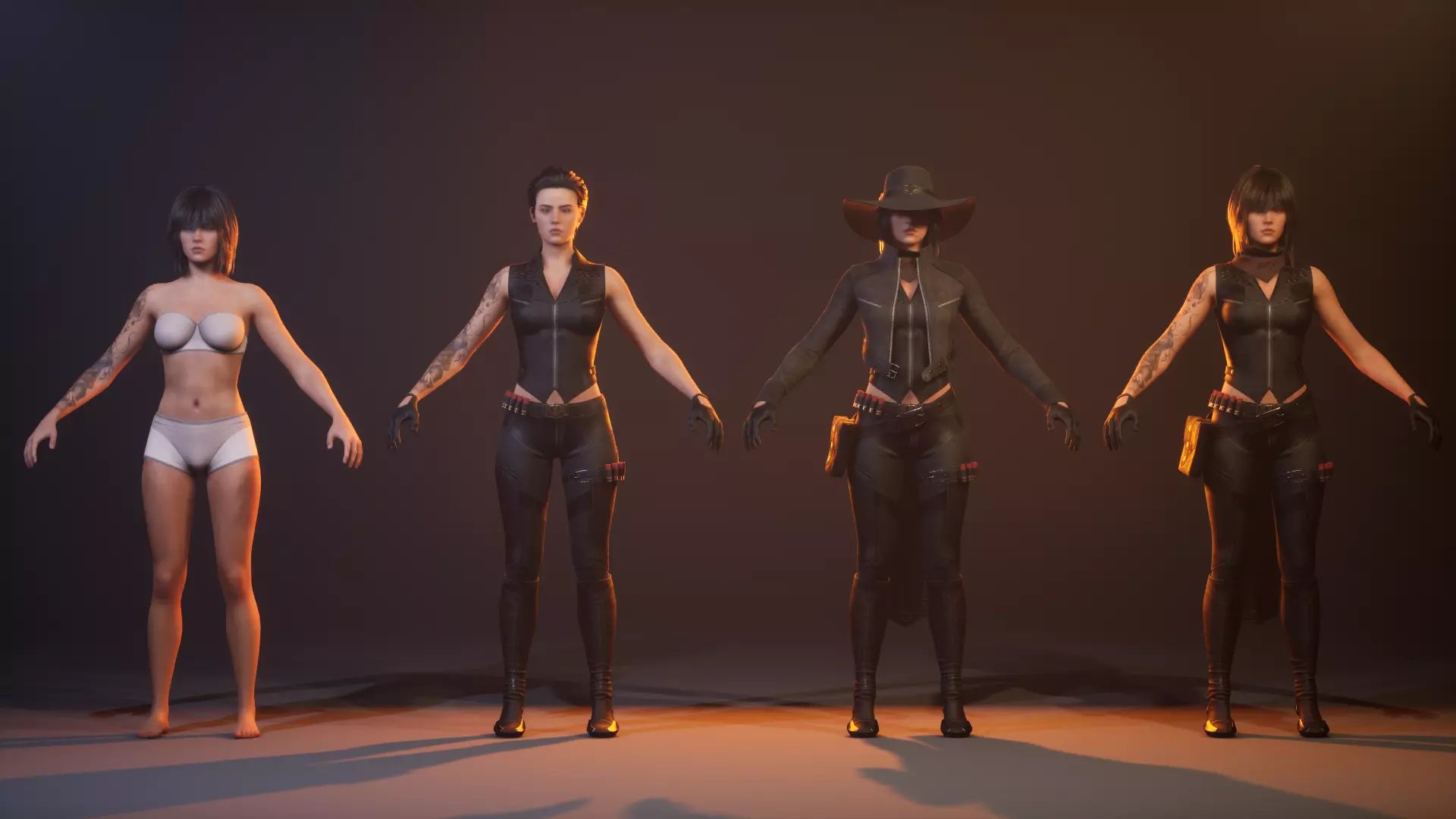 N5  Gunslingers 3D model_6