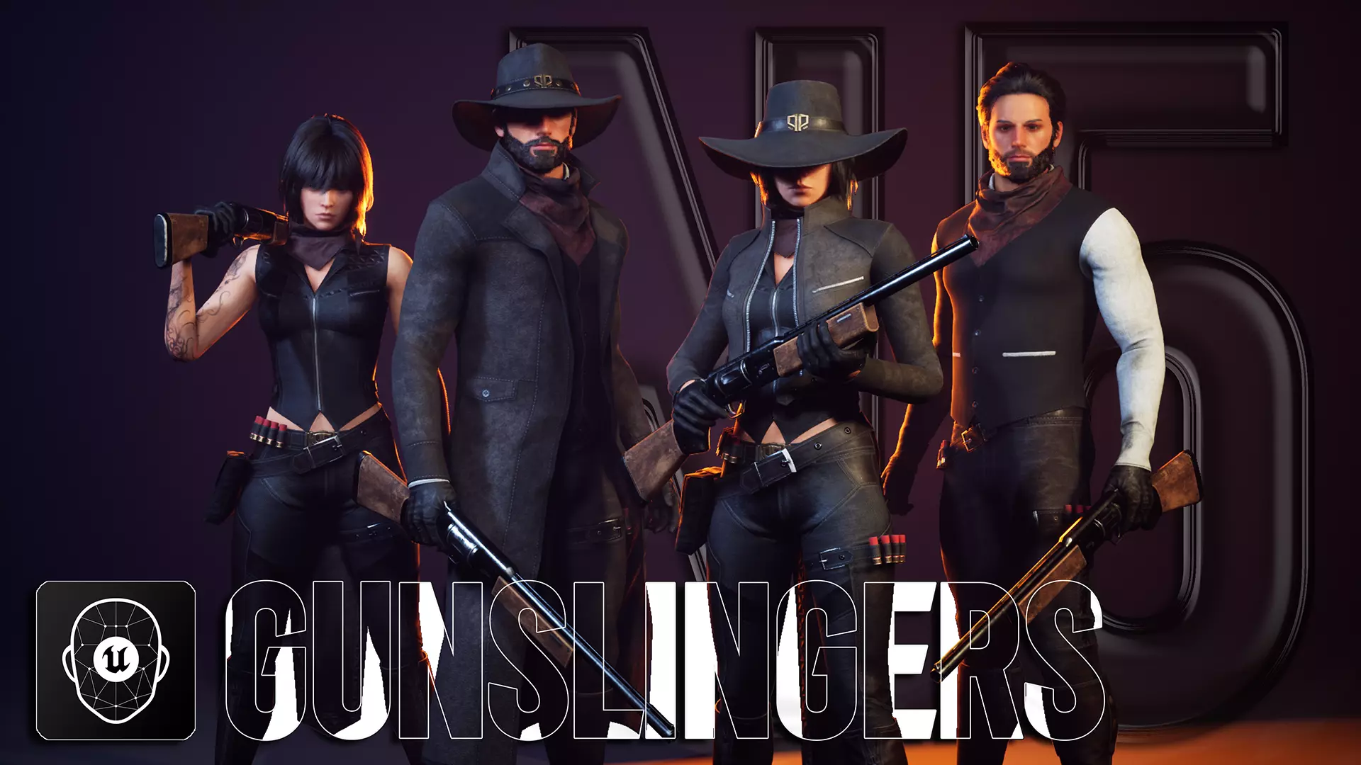 N5  Gunslingers 3D model_0