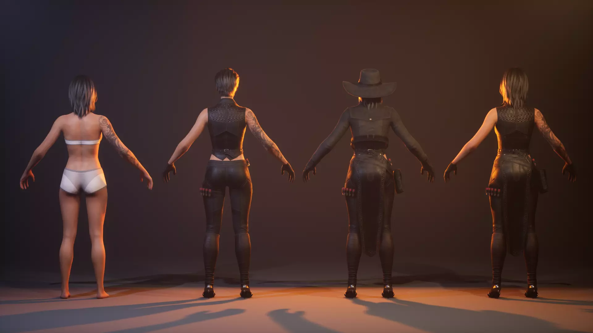 N5  Gunslingers 3D model_4