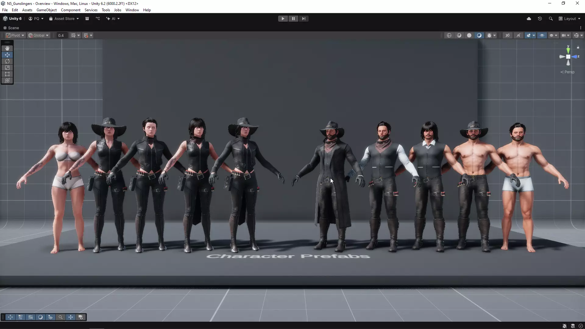 N5  Gunslingers 3D model_21