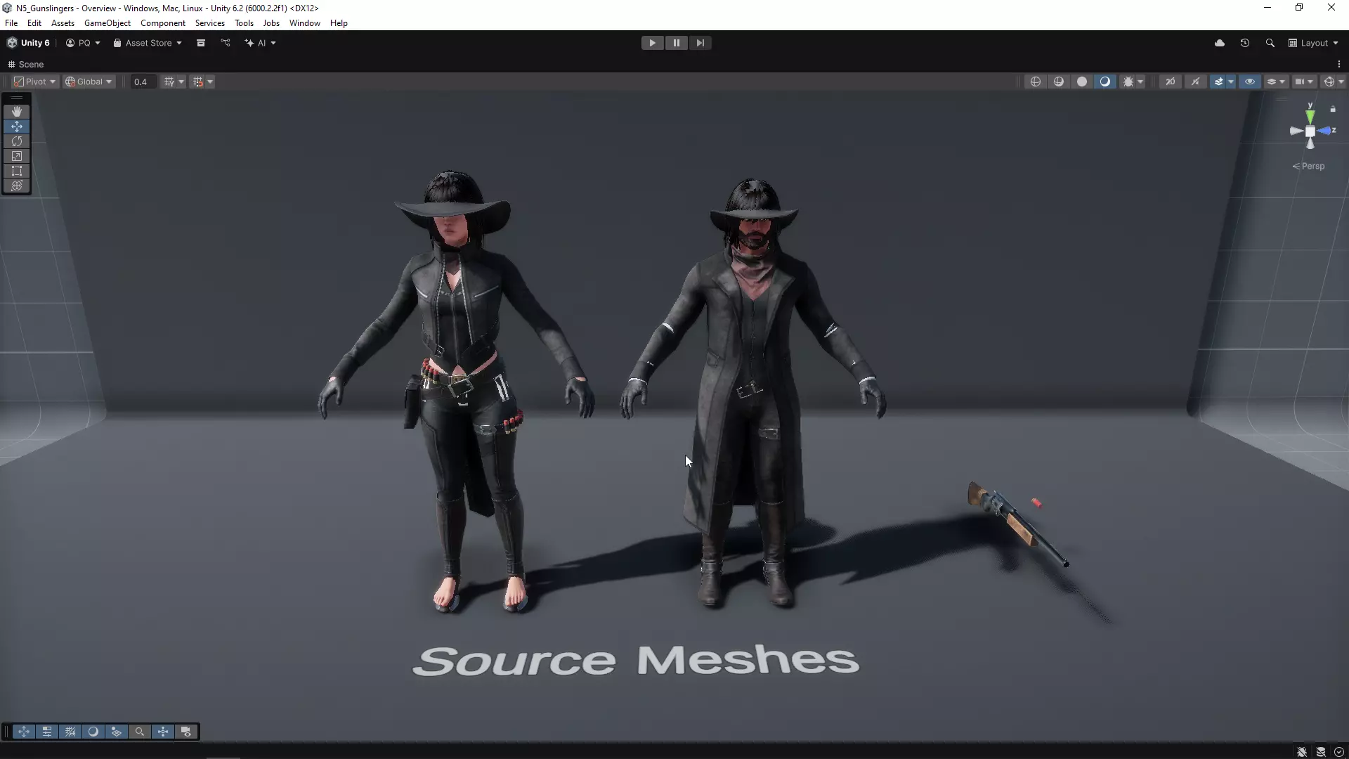 N5  Gunslingers 3D model_18