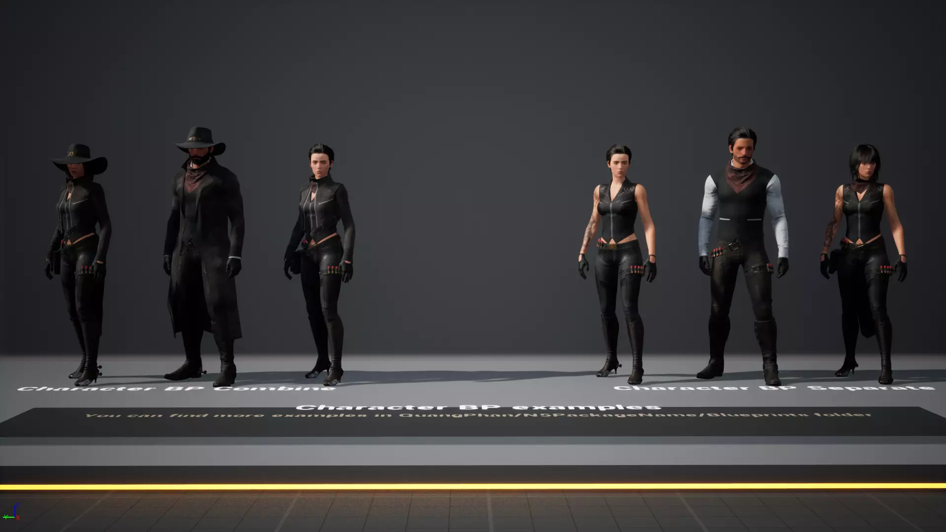 N5  Gunslingers 3D model_13