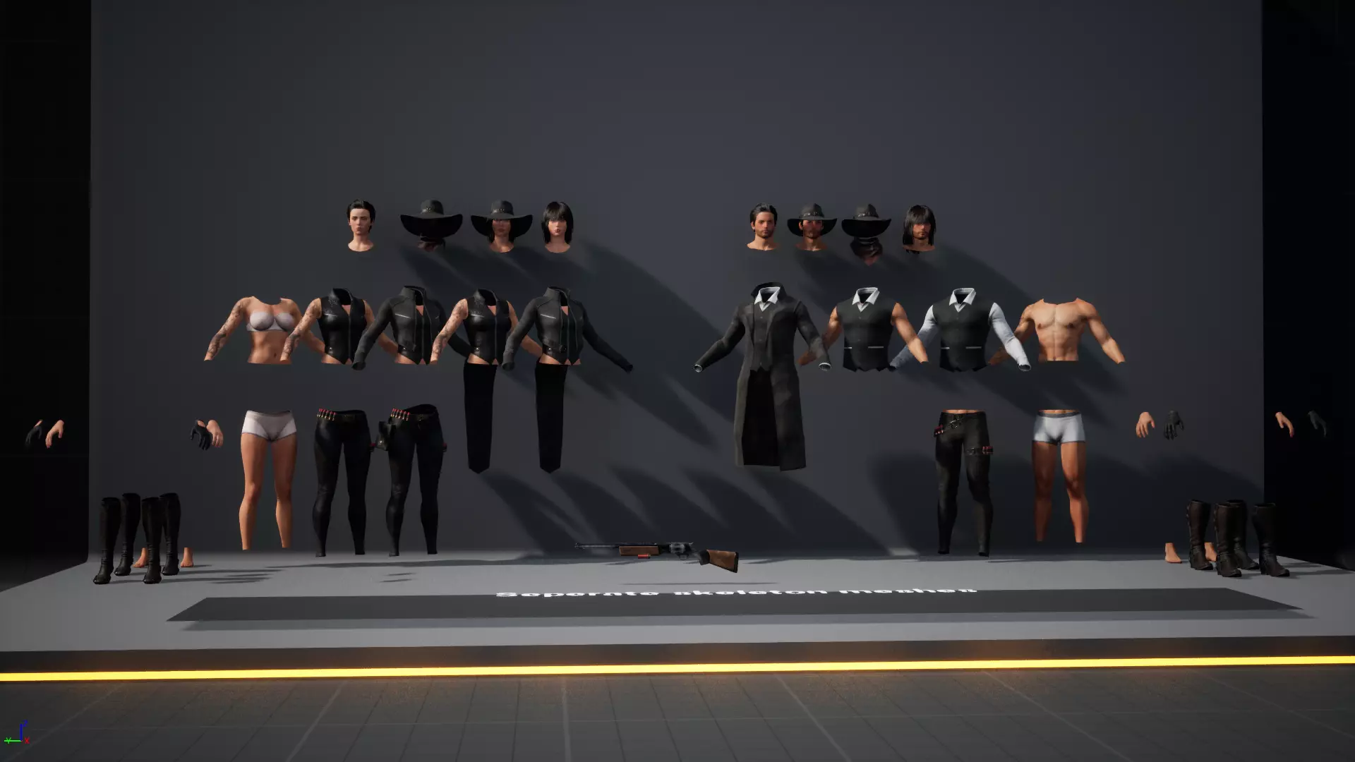 N5  Gunslingers 3D model_11