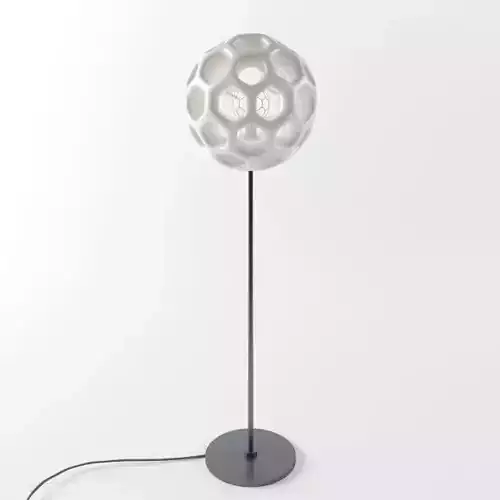 Floor Lamp Modern Futuristic and Organic Shaped  3D model Floor Lamp Modern Futuristic and Organic Shaped  3D model