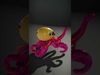 Vibrant Octopus Toy model pack Low-poly 3D model_2
