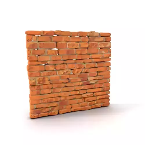 Rustic Brick Wall model pack