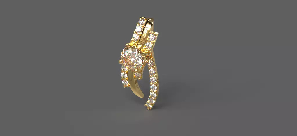 Pendant 3D print model_10