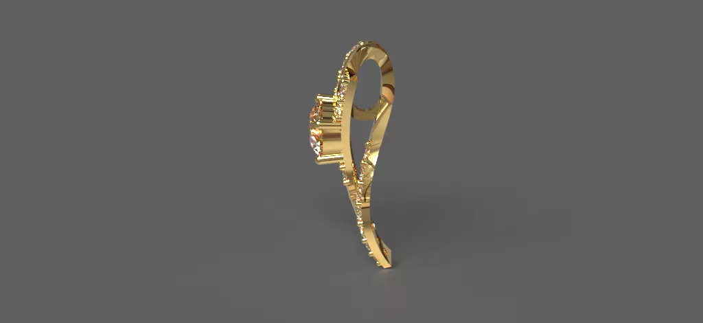 Pendant 3D print model_11