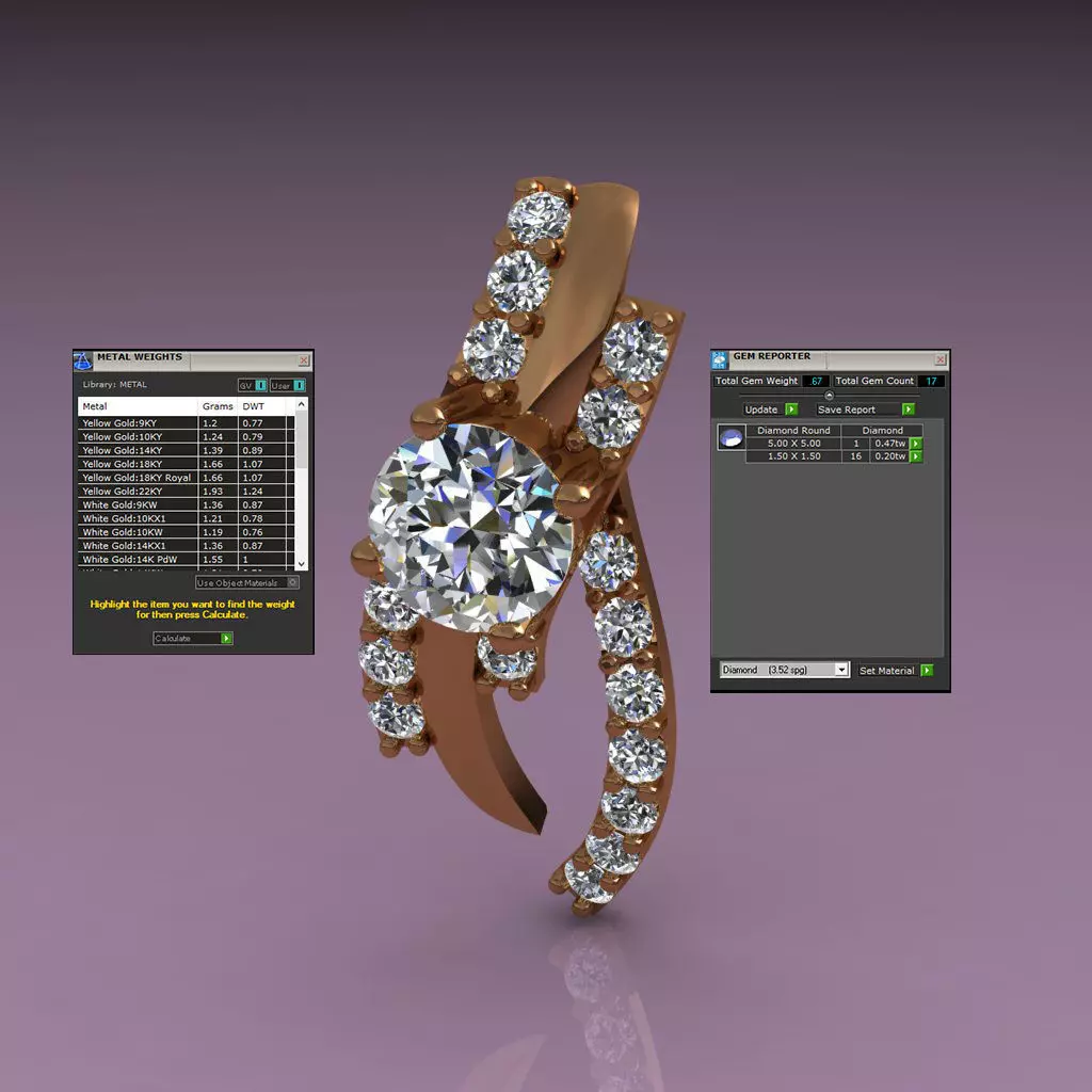 Pendant 3D print model_2