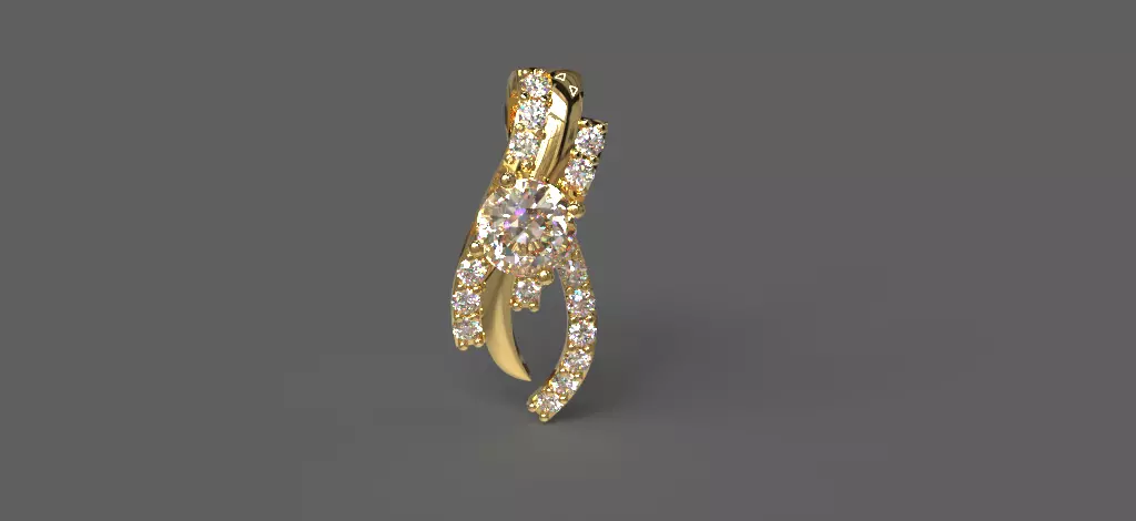 Pendant 3D print model_13