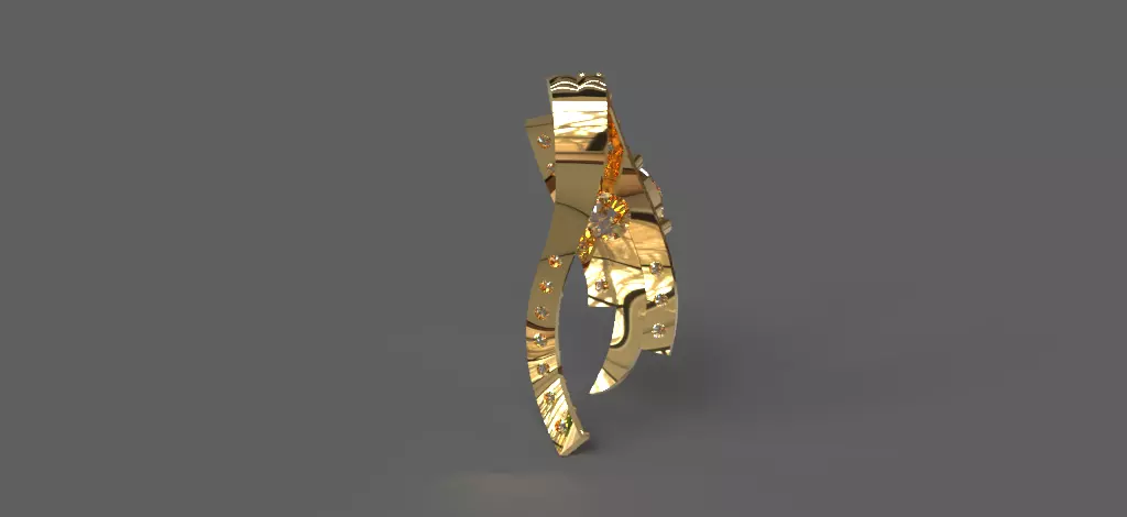 Pendant 3D print model_14