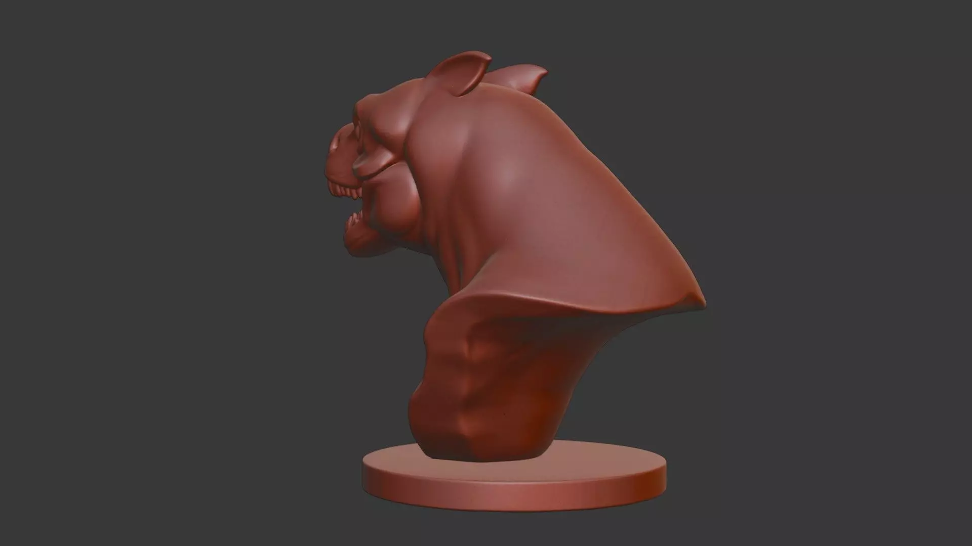 Dunkleosteus Bust 3D Model - STL Printable Prehistoric Fish 3D print model_4