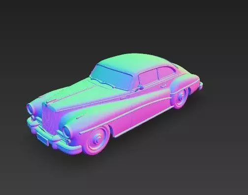 Packard Clipper 1948 1950 Classic Luxury Car 3D print model_21