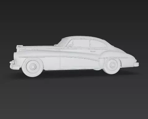 Packard Clipper 1948 1950 Classic Luxury Car 3D print model_8