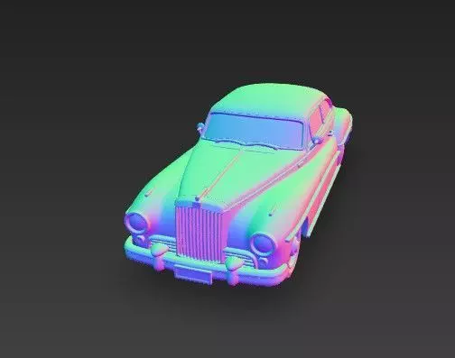 Packard Clipper 1948 1950 Classic Luxury Car 3D print model_11
