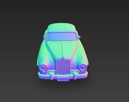 Packard Clipper 1948 1950 Classic Luxury Car 3D print model_12