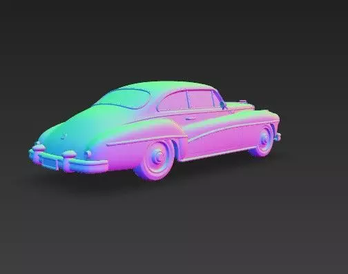 Packard Clipper 1948 1950 Classic Luxury Car 3D print model_16