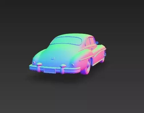 Packard Clipper 1948 1950 Classic Luxury Car 3D print model_17