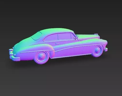 Packard Clipper 1948 1950 Classic Luxury Car 3D print model_15