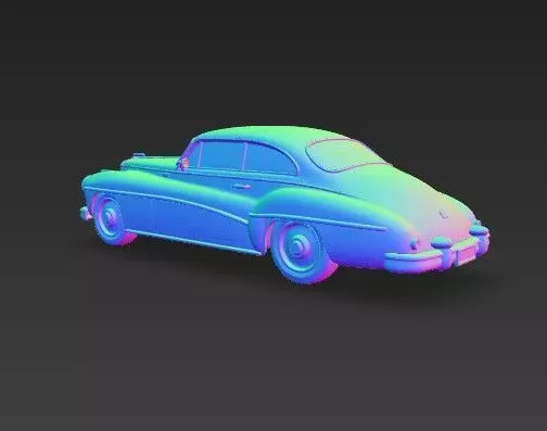 Packard Clipper 1948 1950 Classic Luxury Car 3D print model_19