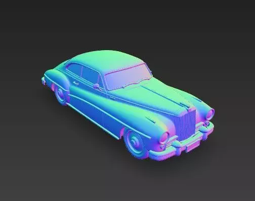 Packard Clipper 1948 1950 Classic Luxury Car 3D print model_23