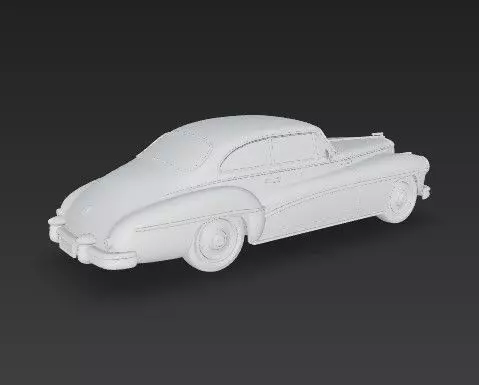 Packard Clipper 1948 1950 Classic Luxury Car 3D print model_3