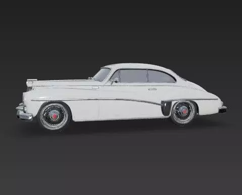 Packard Clipper 1948 1950 Classic Luxury Car 3D print model_30