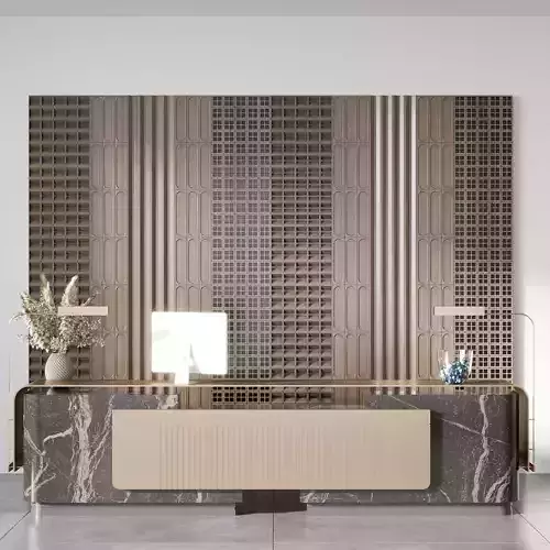 RECEPTION DESK NO38 A 3D model