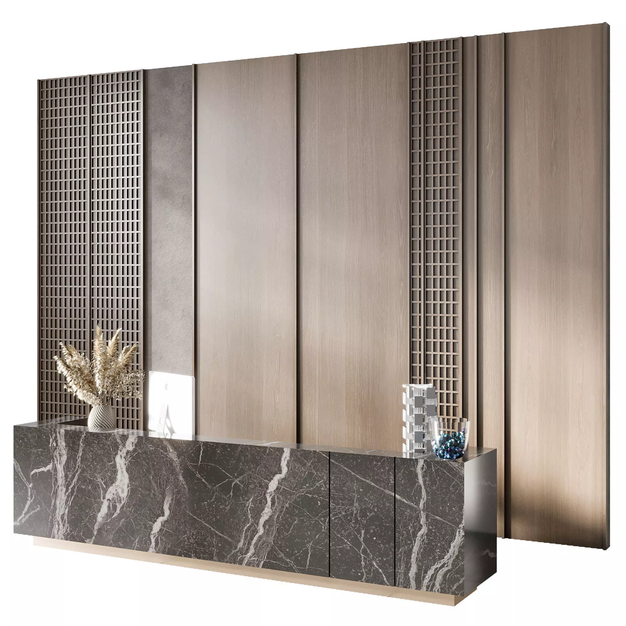 RECEPTION DESK NO37 A 3D model_6