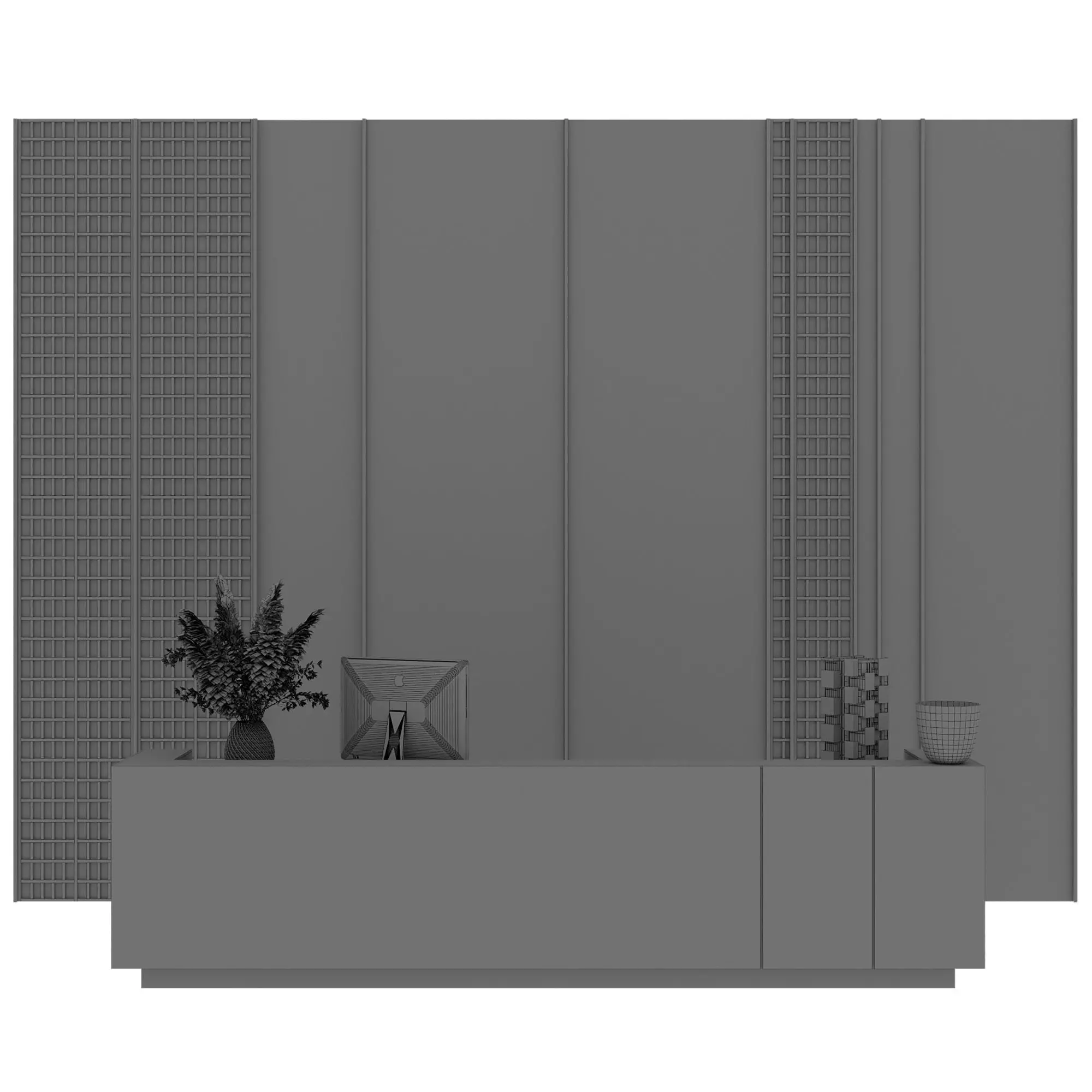 RECEPTION DESK NO37 A 3D model_10