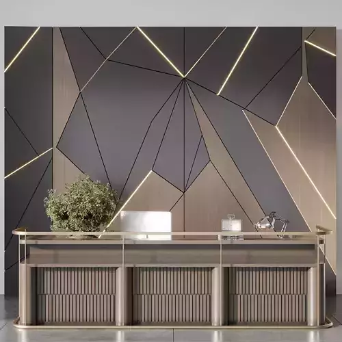 RECEPTION DESK NO36 A 3D model
