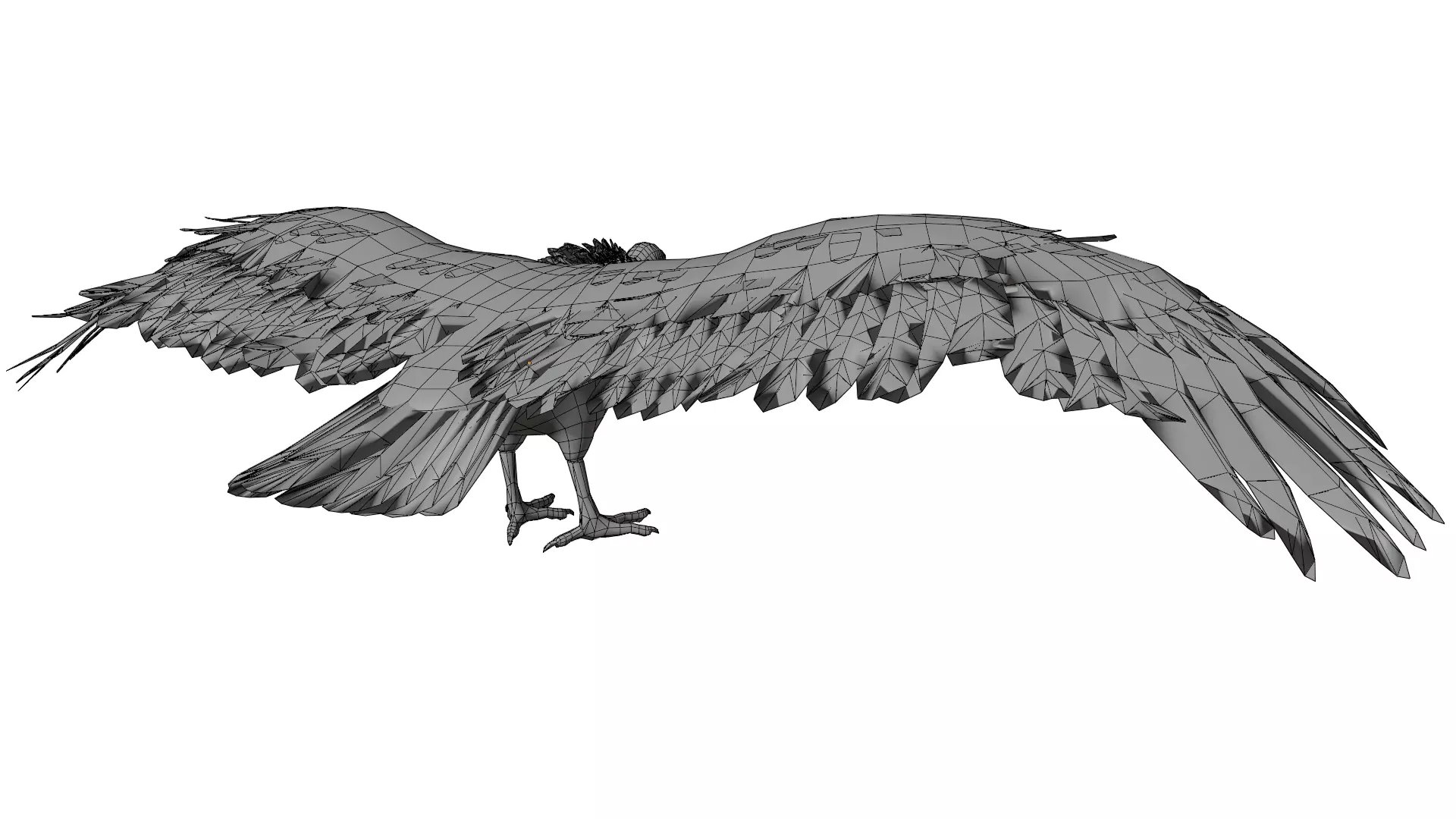Vulture 3D model_13